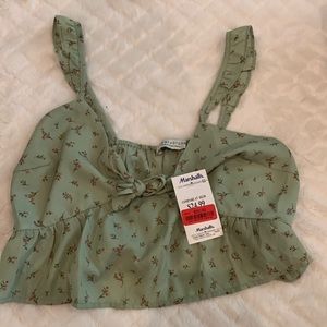 NEW Flowy flower crop top